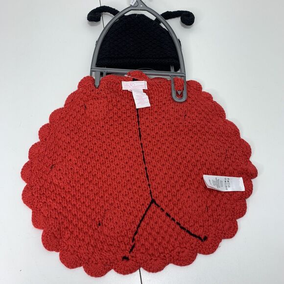 New LITTLE NEWCOMERS BABY'S FIRST Photo Photographing Ladybug Crochet Outfit - Picture 5 of 7